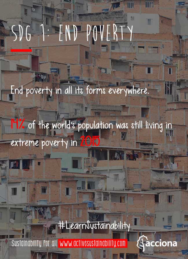 #LearnSustainability: SDG 1
