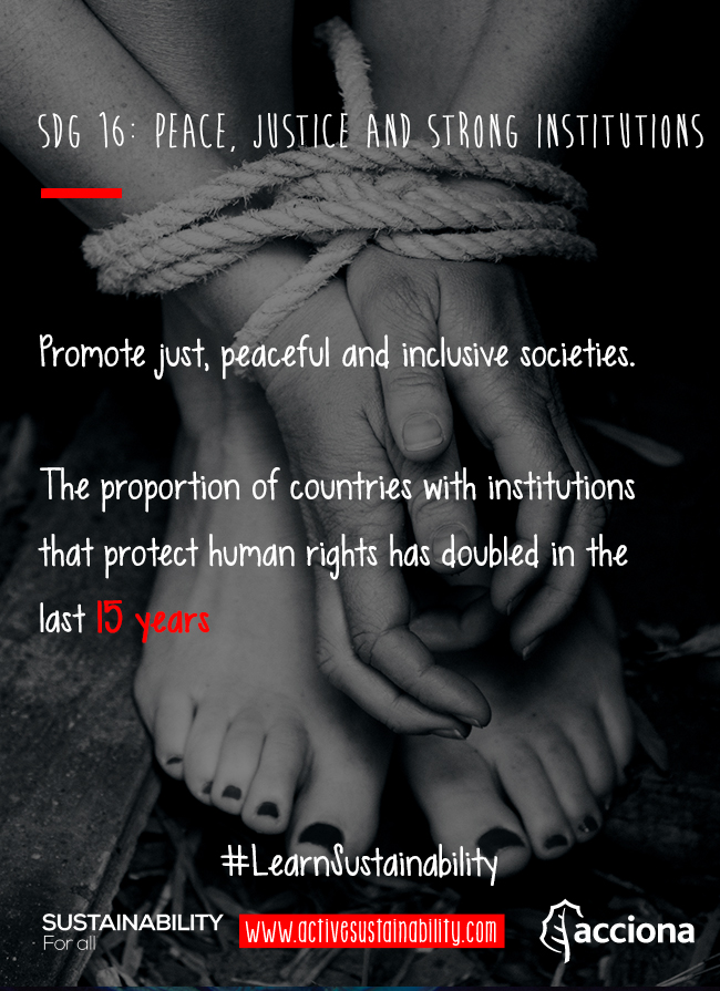 #LearnSustainability: SDG 16